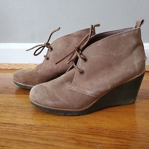 Sperry wedge booties